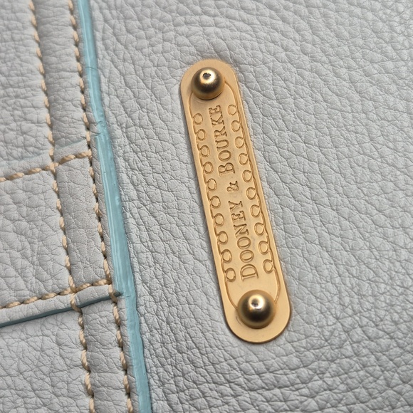 Dooney & Bourke Tiffany Blue/ Green Shoulder Bag - Picture 10 of 17